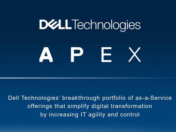 Dell Technologies unveils Apex as-a-service portfolio as new business model flagship
