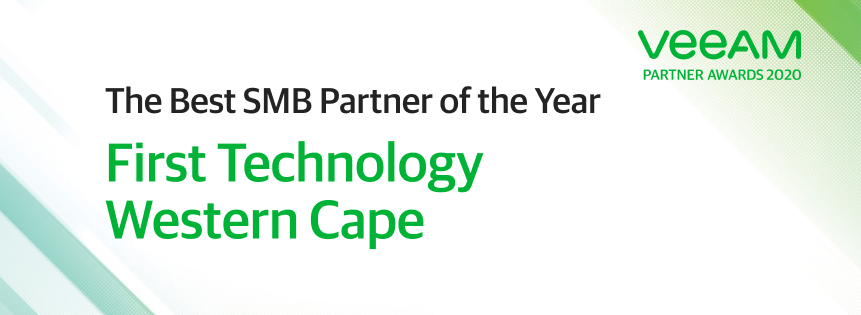 First Technology Western Cape Named Africa’s Top SMB Partner of 2019 by Veeam